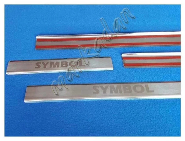 Renault Symbol Kapı Eşiği 2009-2012 4 Parça P.Çelik - Resim 4