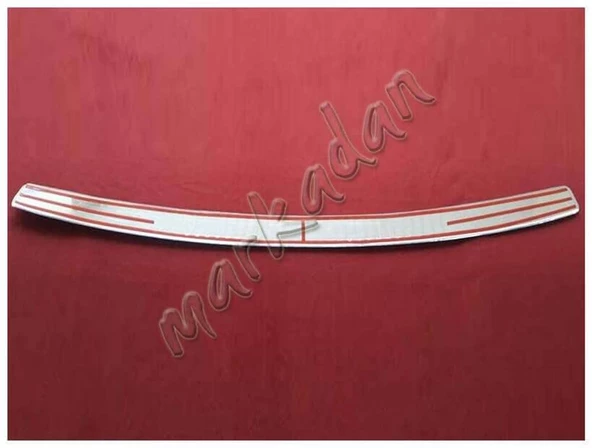 DB Chrome VW Caddy Arka Tampon Eşiği 2015-2020 Paslanmaz Çelik - Resim 3