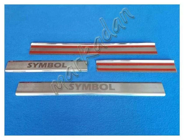 Renault Symbol Kapı Eşiği 2009-2012 4 Parça P.Çelik - Resim 3