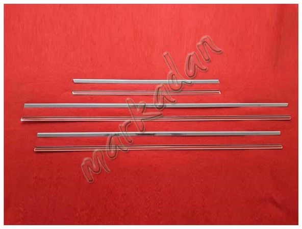 Markadan Land Rover Sport Krom Cam Çıtası 2005-2010 6 Parça Paslanmaz Çelik - Resim 3