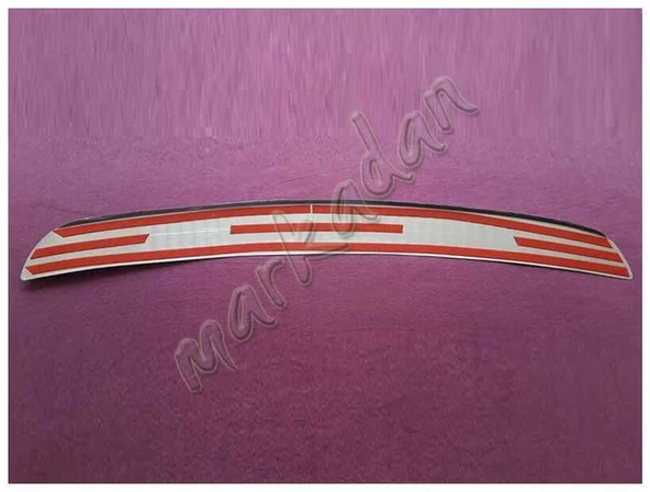 WOC Chrome Dacia Lodgy Arka Tampon Eşiği 2012-2022 P.Çelik - Resim 2