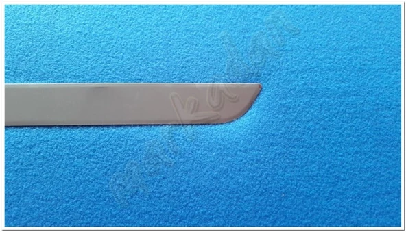 Nissan X-Trail Krom Bagaj Alt Çıta 2007-2013 Paslanmaz Çelik - Resim 4