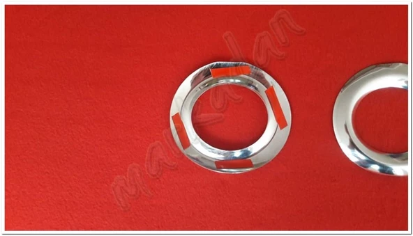 Markadan Mercedes Vito W447 Krom Sis Farı Çerçevesi 2014 Sonrası 2 Parça Paslanmaz Çelik - Resim 4