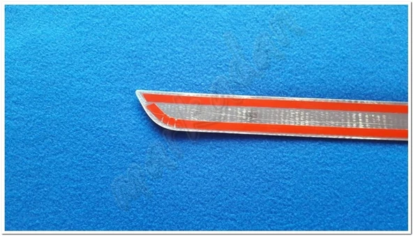 Nissan X-Trail Krom Bagaj Alt Çıta 2007-2013 Paslanmaz Çelik - Resim 2