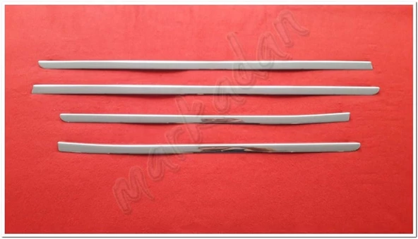 Markadan Dacia Duster Krom Cam Çıtası 2018 Sonrası 4 Parça Paslanmaz Çelik ürün görseli