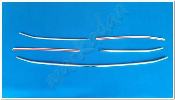 Mercedes Sprinter W907 Krom Ön Panjur 2018 Sonrası 5 Parça Paslanmaz Çelik - Resim 3