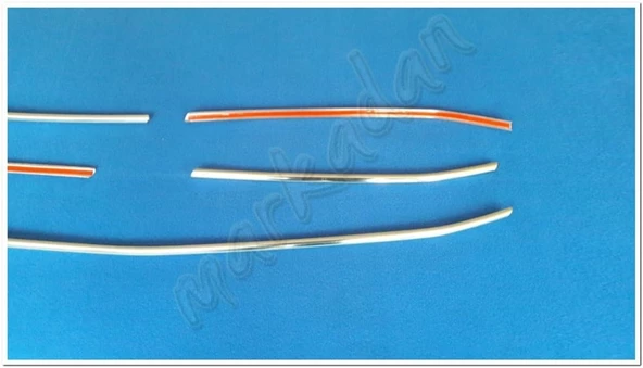 Mercedes Sprinter W907 Krom Ön Panjur 2018 Sonrası 5 Parça Paslanmaz Çelik - Resim 4