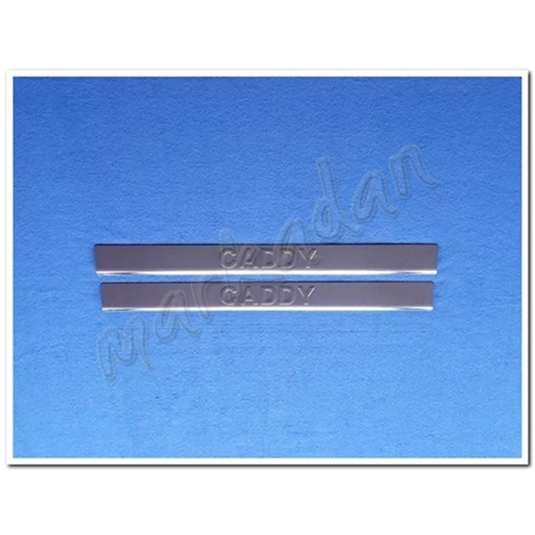 VW Caddy Krom Kapı Eşiği 2015-2020 2 Parça Paslanmaz Çelik ürün görseli