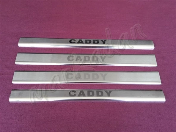 WOC Chrome VW Caddy Krom Kapı Eşiği 2015-2020 4 Parça Paslanmaz Çelik ürün görseli