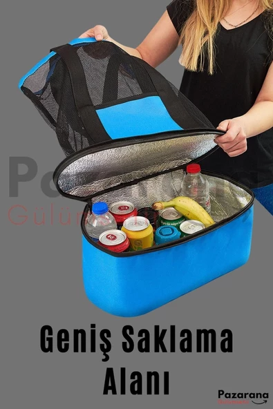 Buzluklu Plaj Çantası - 3