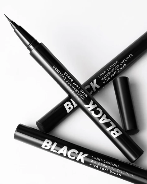 Lamel Yumuşak Fırçalı Siyah Eyeliner No 401 - 5