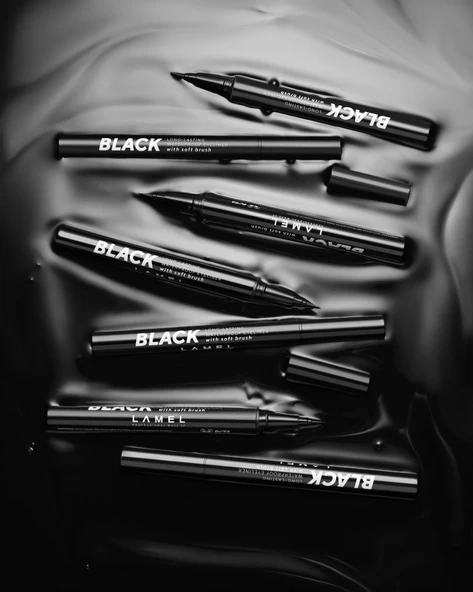 Lamel Yumuşak Fırçalı Siyah Eyeliner No 401 - 3