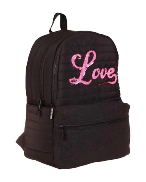 Kaukko Quilted Sırt Çantası Love K1775 - Resim 2