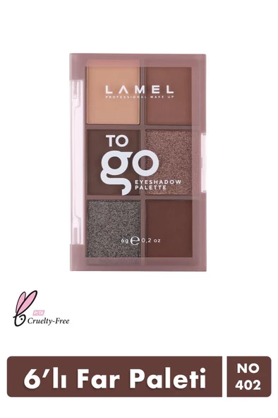 Lamel To Go Eyeshadow Göz Farı Paleti No 402 - 10