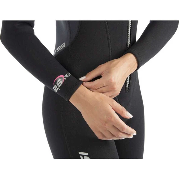 Cressi Lei Lady Dalış Elbisesi  Standart 2.5MM - NO:2 / S - Resim 7