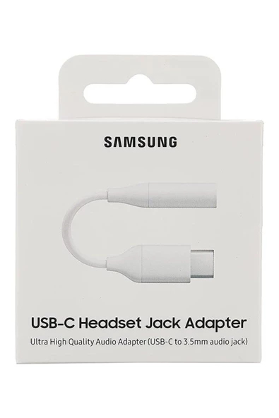 Samsung Tip C 3.5mm Kulaklık Jakı Adaptörü USB C Samsung S22 S21 S20 3,5 mm Aux Ses Dönüştürücü