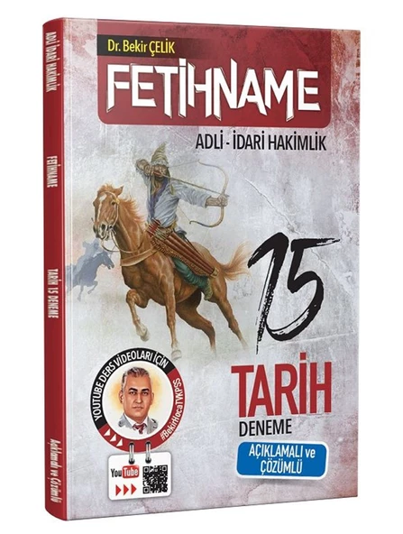 Bekir Çelik Adli İdari Hakimlik FETİHNAME Tarih 15 Deneme Çözümlü Bekir Çelik - Resim 3