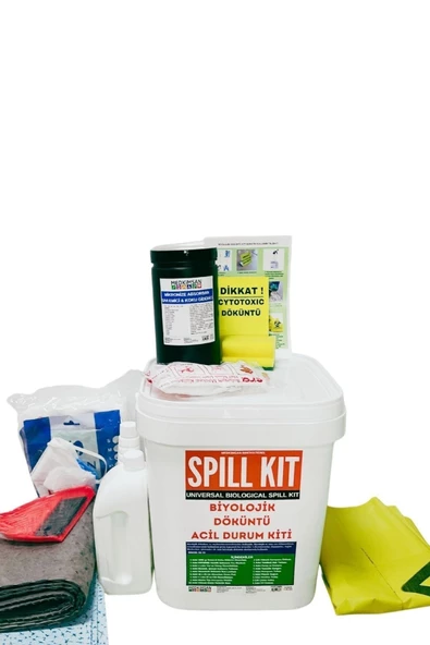 MEDKİMSAN,Biyolojik Acil Durum Kiti | Nötralizasyon Kiti | Dökülme / Saçılma Kiti | Chemical Spill Kit