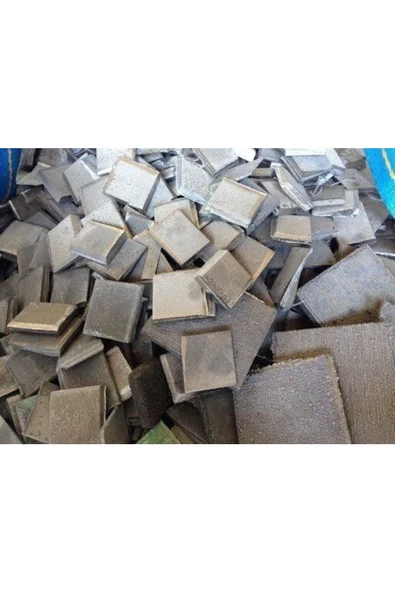 MEDKİMSAN,Nikel Anot 5cmx5cm , Saf Nikel Metali | Nikel Elektrot - 1