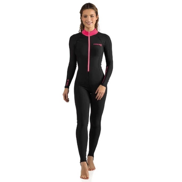 Cressi Skin Lady Tek Parça Dalış Elbisesi  BLACK - PINK 1MM - XS ürün görseli