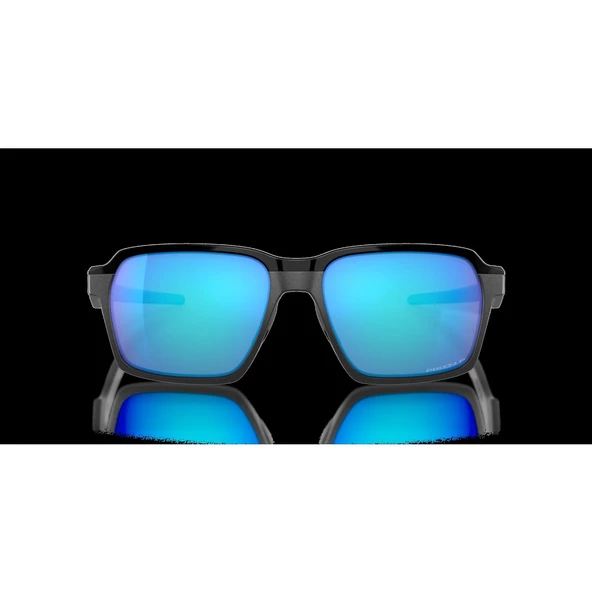 Oakley Parlay Steel w/ PRIZM Sapph Polarize Unısex Gözlük 0OO4143-OAK.4143 - Resim 6