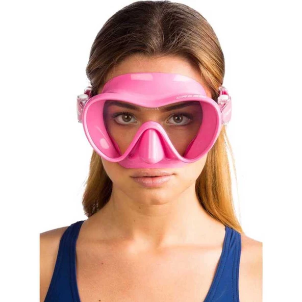 Cressi F1 Frameless Dalış Maskesi  PINK YETİŞKİN - 2