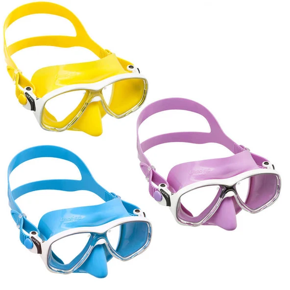 Cressi Marea Dalış Maskesi  CLEAR-PINK YETİŞKİN ürün görseli 1