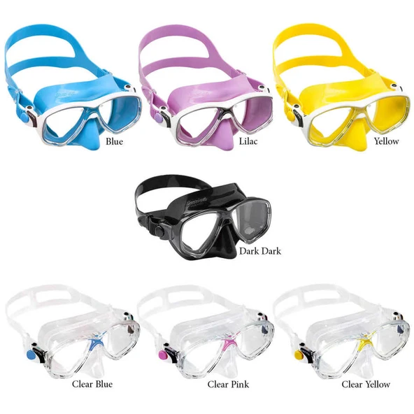 Cressi Marea Dalış Maskesi  CLEAR-YELLOW YETİŞKİN - 2