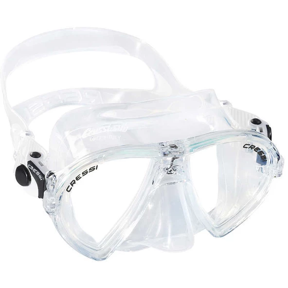 Cressi Ocean Dalış Maskesi  CLEAR-FRAME CLEAR