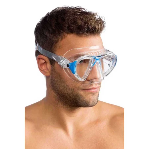 Cressi Nano Dalış Maskesi  CLEAR-BLUE - 3