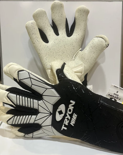 Tryon King Kaleci Eldiveni Siyah-Beyaz - Resim 3