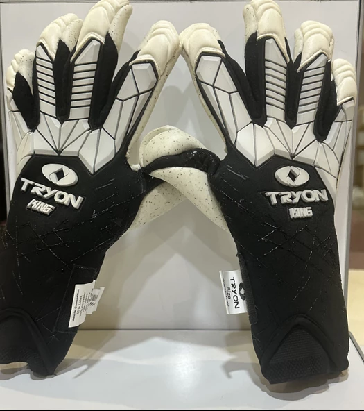 Tryon King Kaleci Eldiveni Siyah-Beyaz - Resim 2
