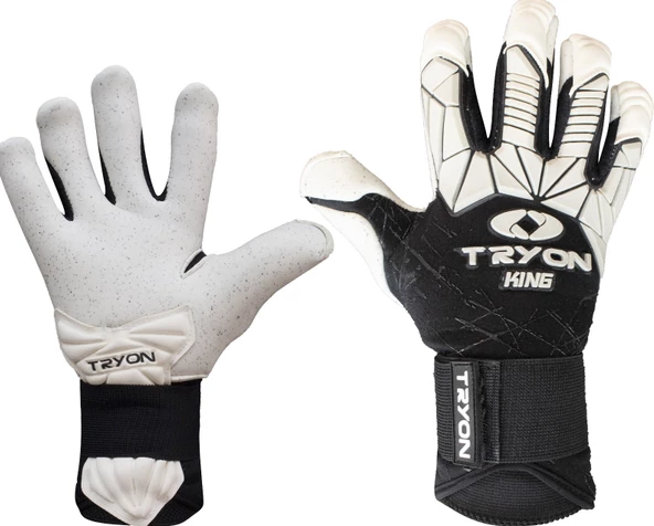 Tryon King Kaleci Eldiveni Siyah-Beyaz ürün görseli