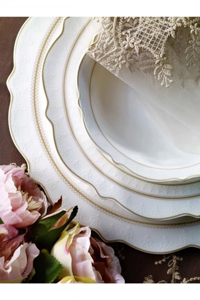 Pierre Cardin Angela 60 Parça 12 Kişilik Yemek Takımı - 2