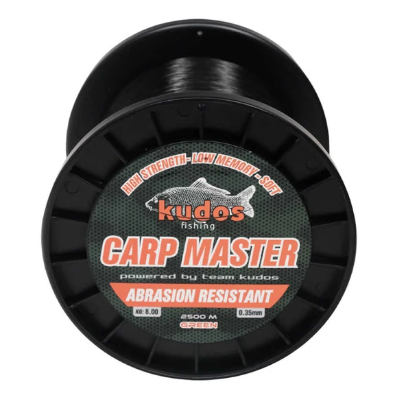 Kudos Carp Master 2500m 0.35 Yeşil Misina  Standart 0,35mm