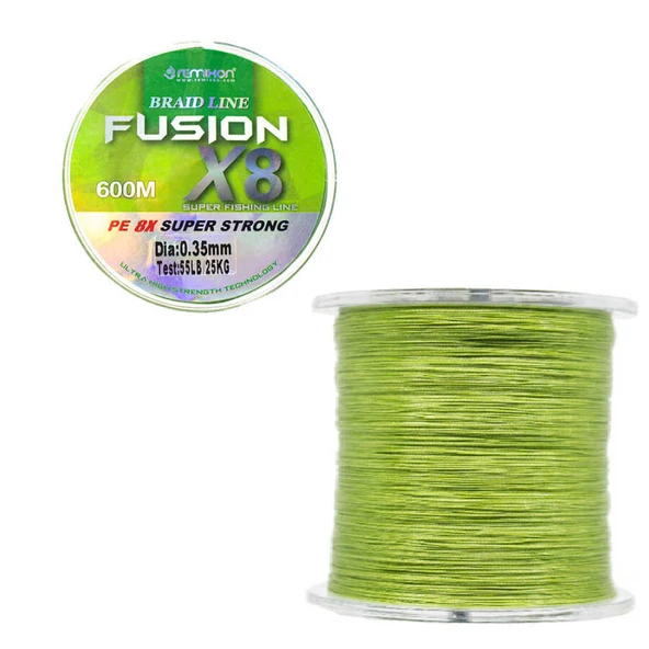 Remixon Fusion 600m X8 Green İp Misina  Standart 0.16