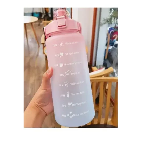 Günlük Motivasyon Su Matarası 2 Litre