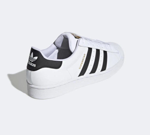 Adidas Süperstar White Black - Resim 3