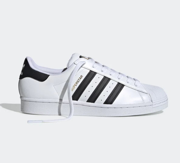 Adidas Süperstar White Black - Resim 2