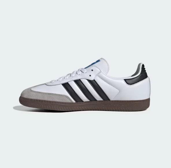 Adidas Samba OG White Black - Resim 2