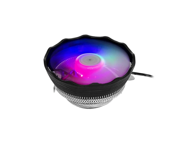 Frisby FCL-F1316C CPU Intel 1366-115x Serisi - AMD AM2-AM2+-AM3-AM4 Serisi LGA775-115x soğutucu - Resim 2