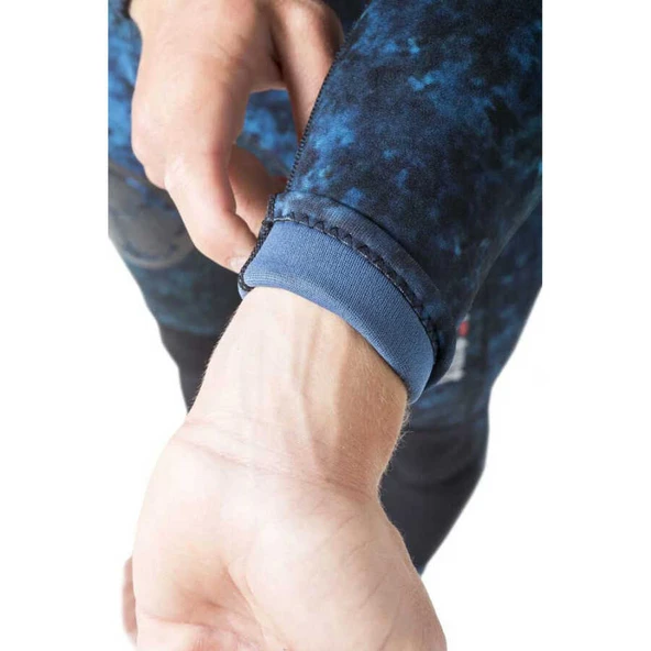 Cressi Tokugawa Man Dalış Elbisesi  BLUE CAMO 3MM - NO:4 / L - Resim 10