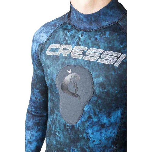 Cressi Tokugawa Man Dalış Elbisesi  BLUE CAMO 3MM - NO:5 / XL - 12