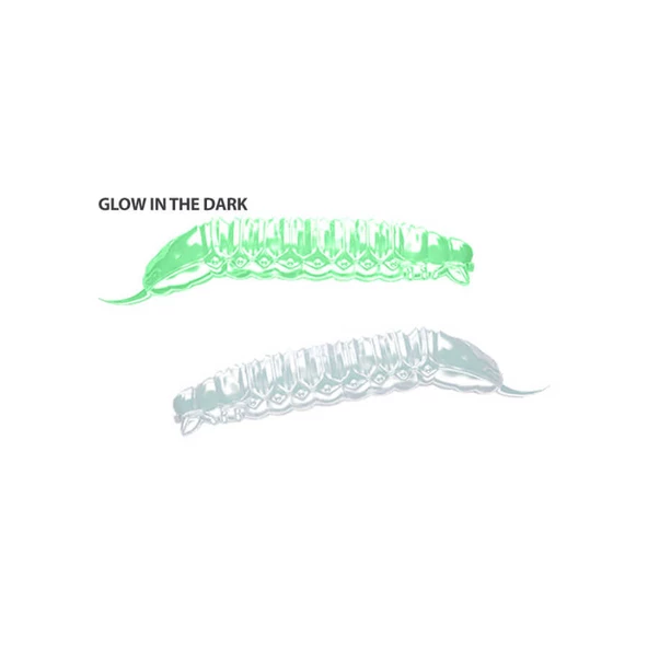 Libra Lures Goliath Garlic Suni Yem  000 - GLOW UV GREEN 45MM