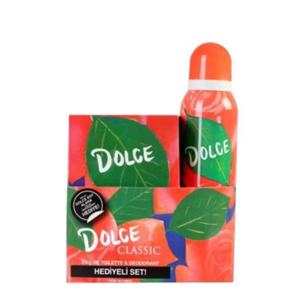 DOLCE CLASSIC 100 ml. e EDT. + 150 ml. e DEO