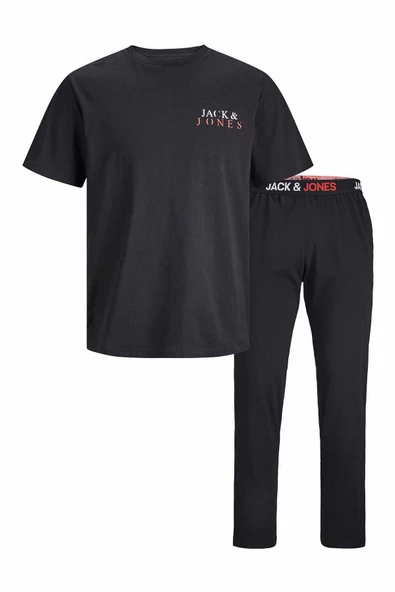 Jack & Jones 12252292 Additionals Jacalex Ss Tee And Pants Set Erkek Pijama Takım