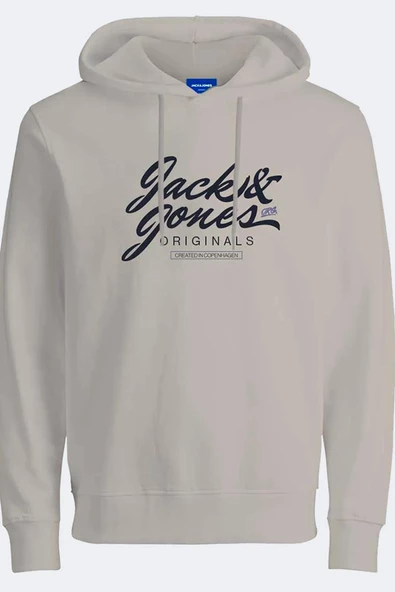 Jack & Jones 12248905 Originals Jorsymbol Sweat Hood Fst Erkek Sweatshirt