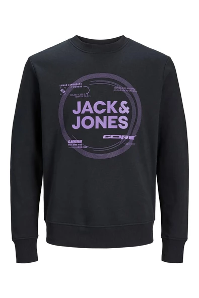 Jack & Jones 12247049 Core Jcopilou Sweat Crew Neck Erkek Sweatshirt