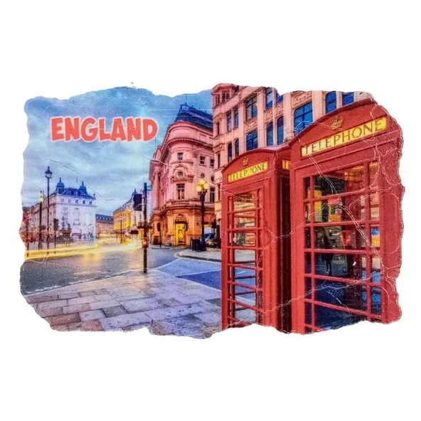 İngiltere Temalı Fresco Magnet ürün görseli