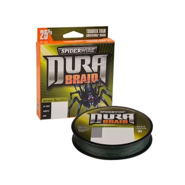 SpiderWire Dura Braid İp Misina  MOSS GREEN 0.36MM - 135M - 31KG